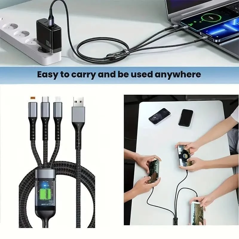 100W Fast Charging USB 3.0 Cable-100101 - Image 4